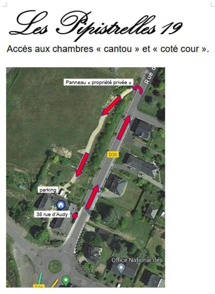 Les Pipistrelles 19 - Chambre D'Hotes Meymac Exteriör bild